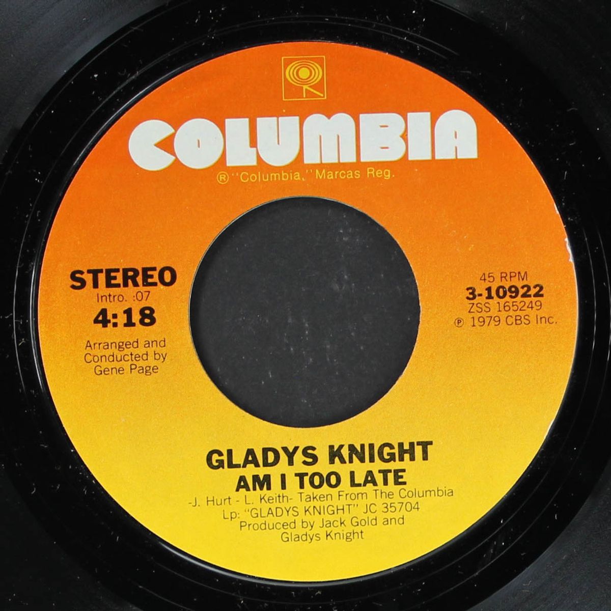 it's the same old song / am i too late by GLADYS KNIGHT & PIPS