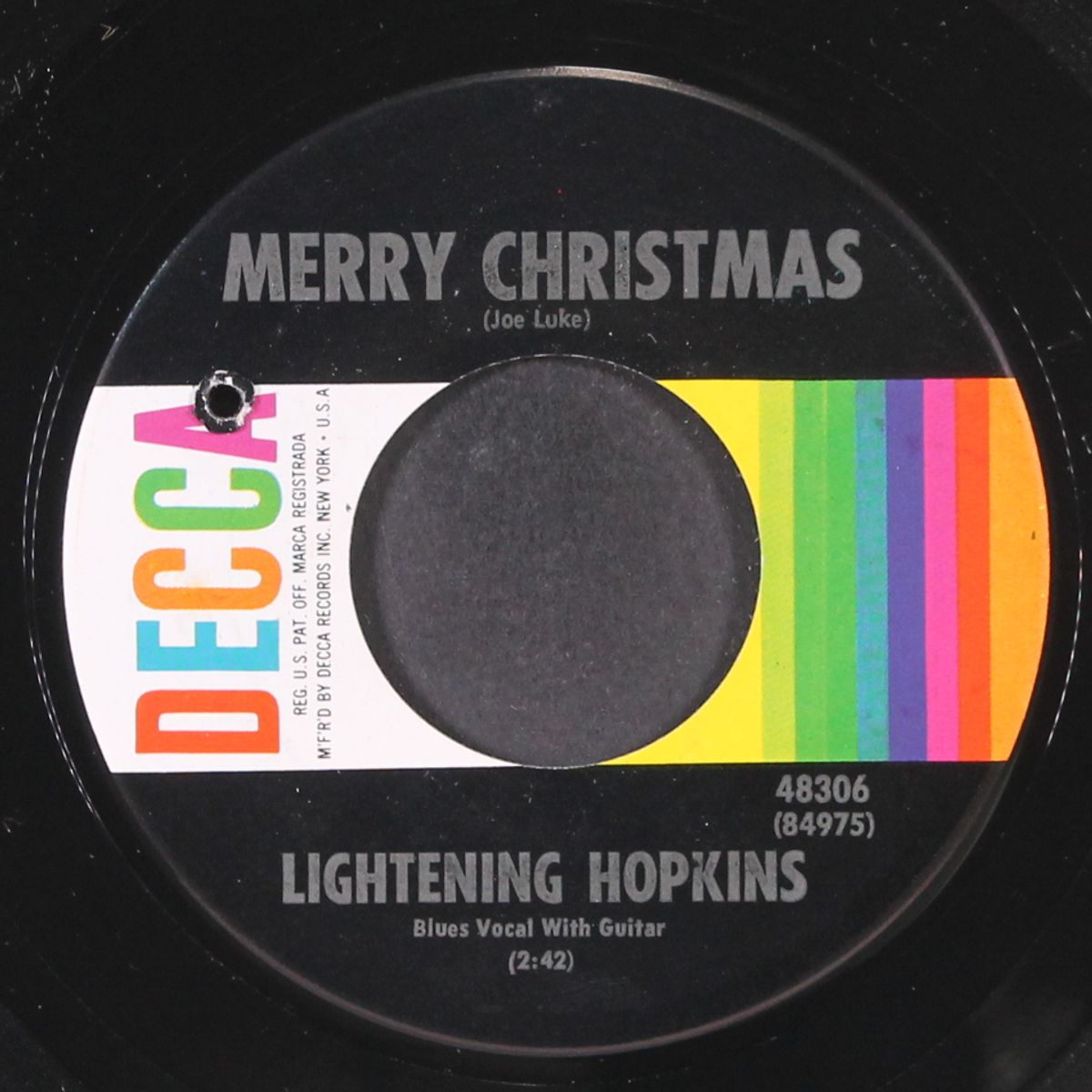 merry christmas / happy new year by LIGHTNIN' HOPKINS