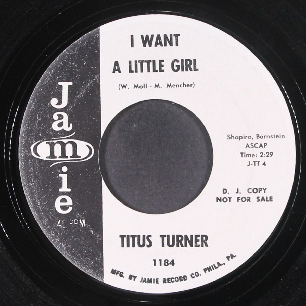 hey doll baby / i want a little girl by TITUS TURNER