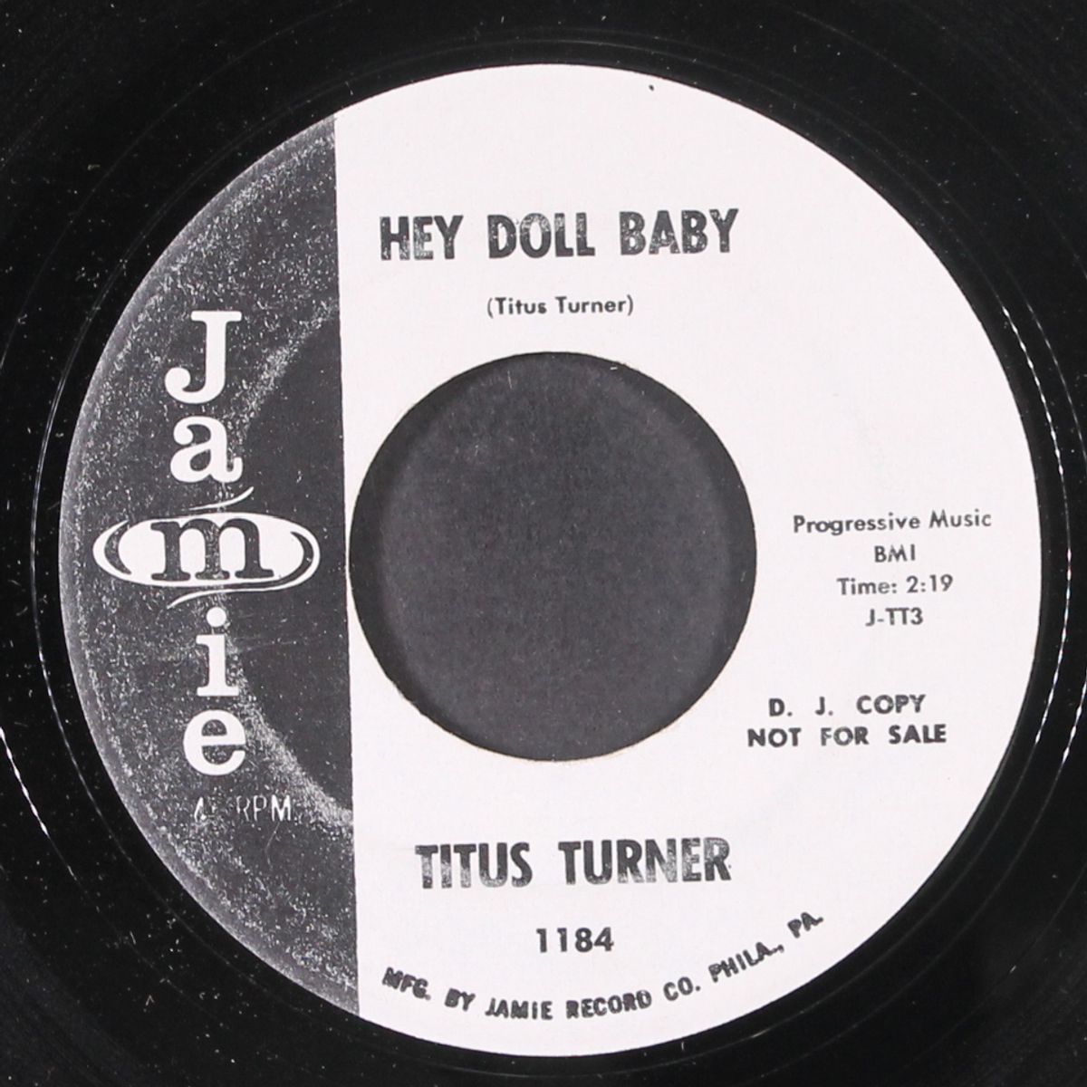 hey doll baby / i want a little girl by TITUS TURNER
