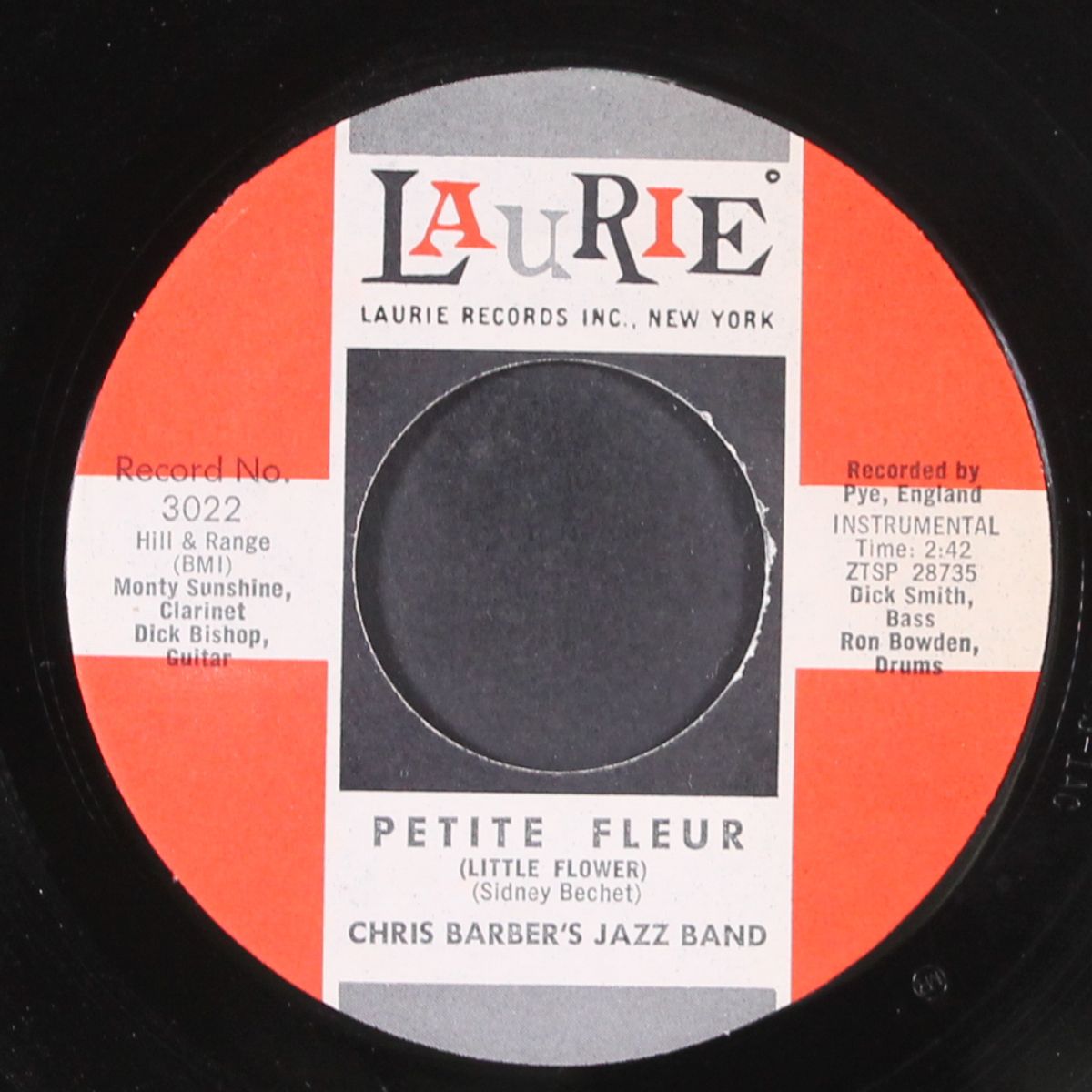 petite fleur / wild cat blues by CHRIS BARBER