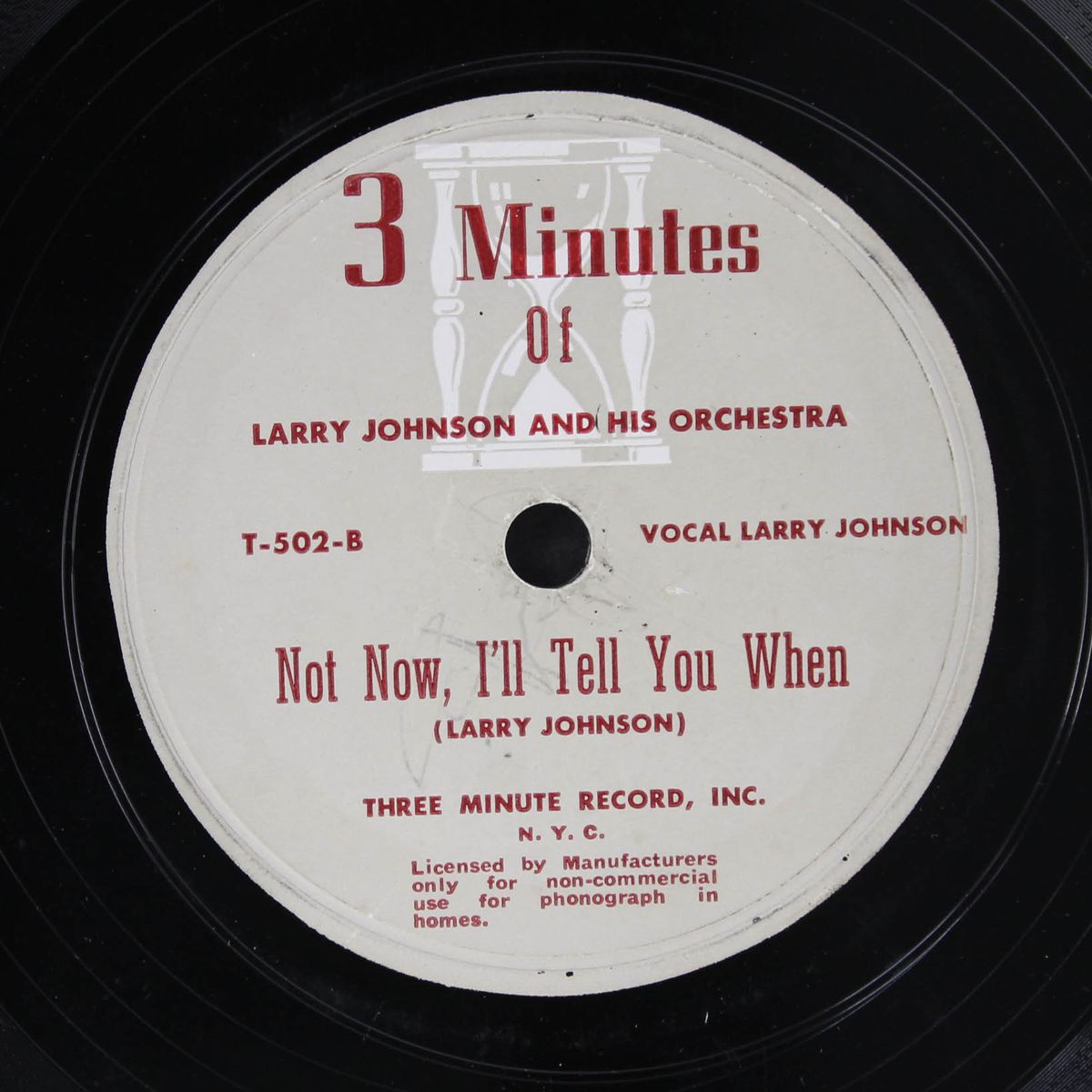 mean, mistreating mama / not now, i'll tell you when by LARRY JOHNSON