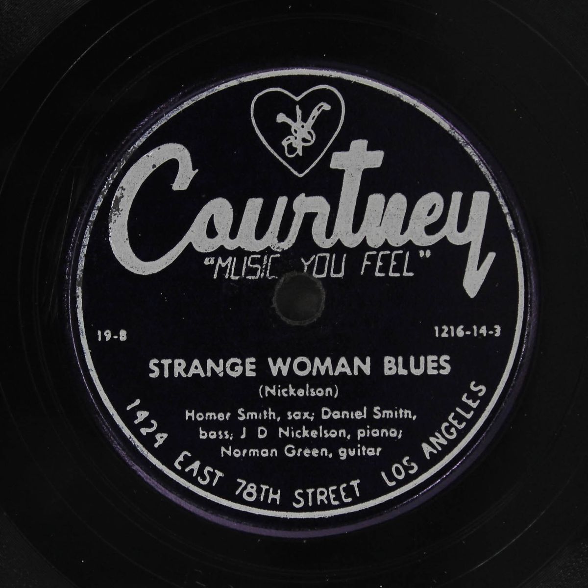 south town boogie / strange woman blues by HOMER SMITH