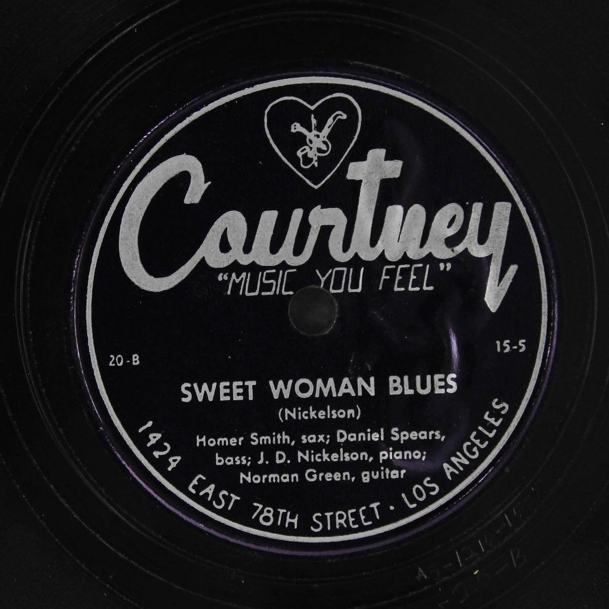 bouncing boogie / sweet woman blues by HOMER SMITH