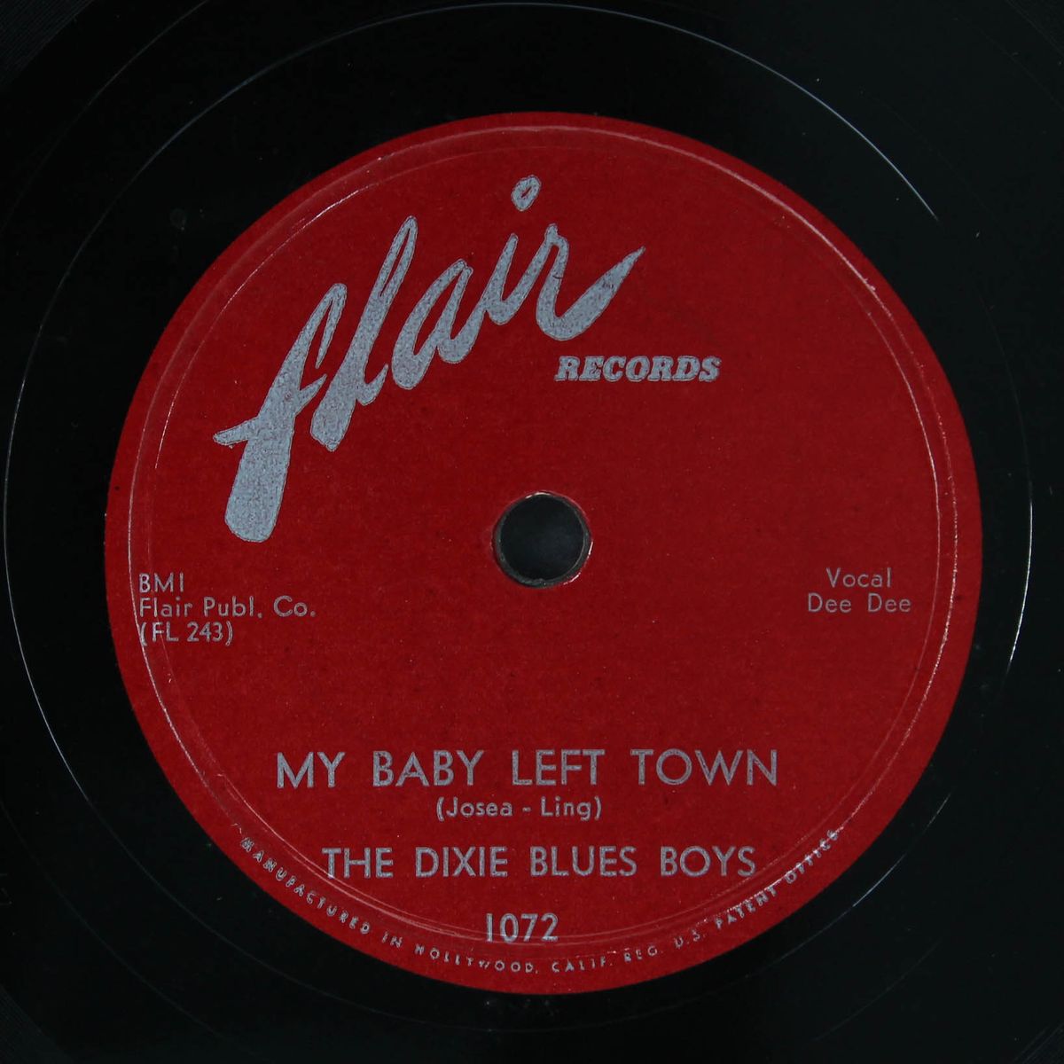 monte carlo / my baby left town by DIXIE BLUES BOYS