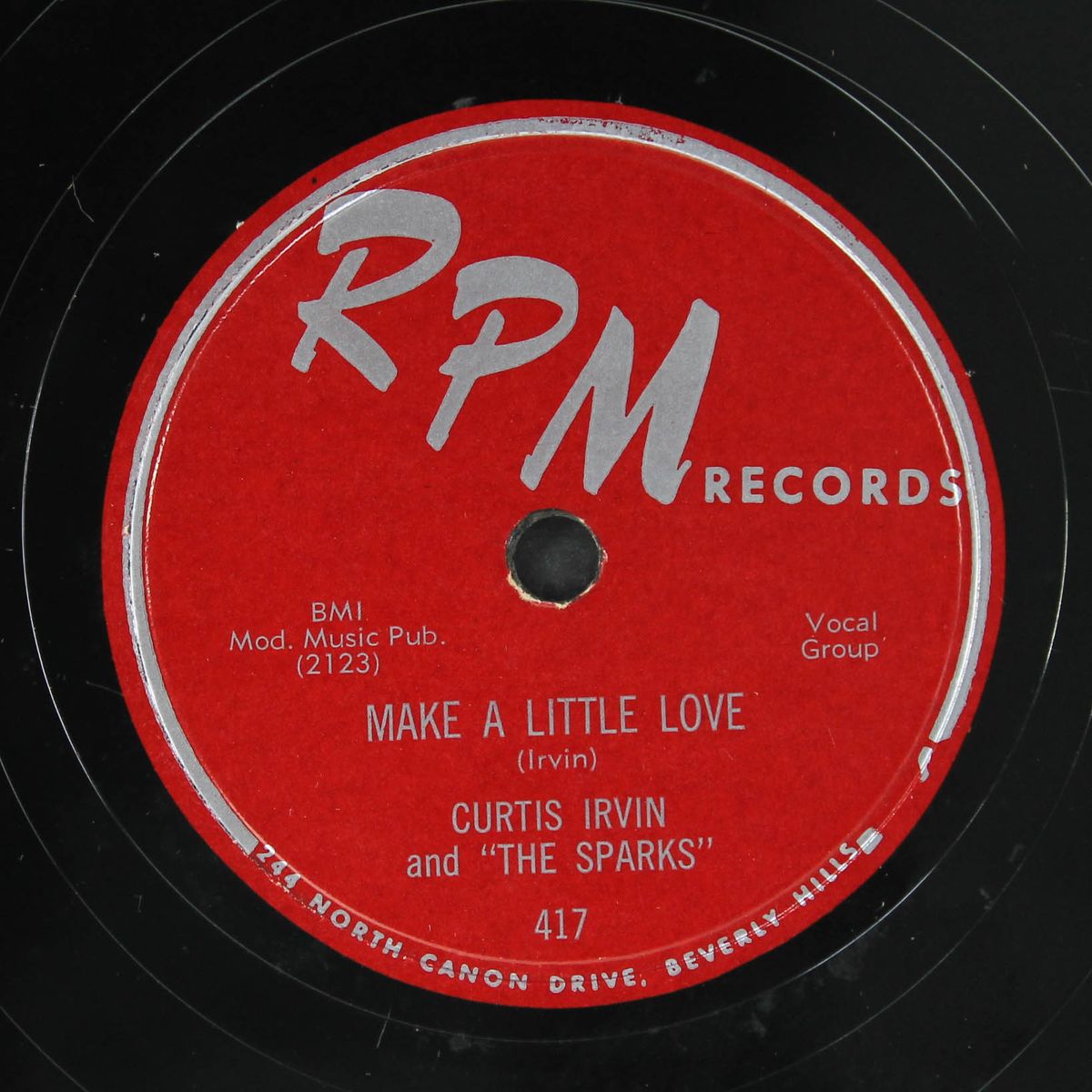 cheatin' on me / make a little love by CURTIS IRVIN