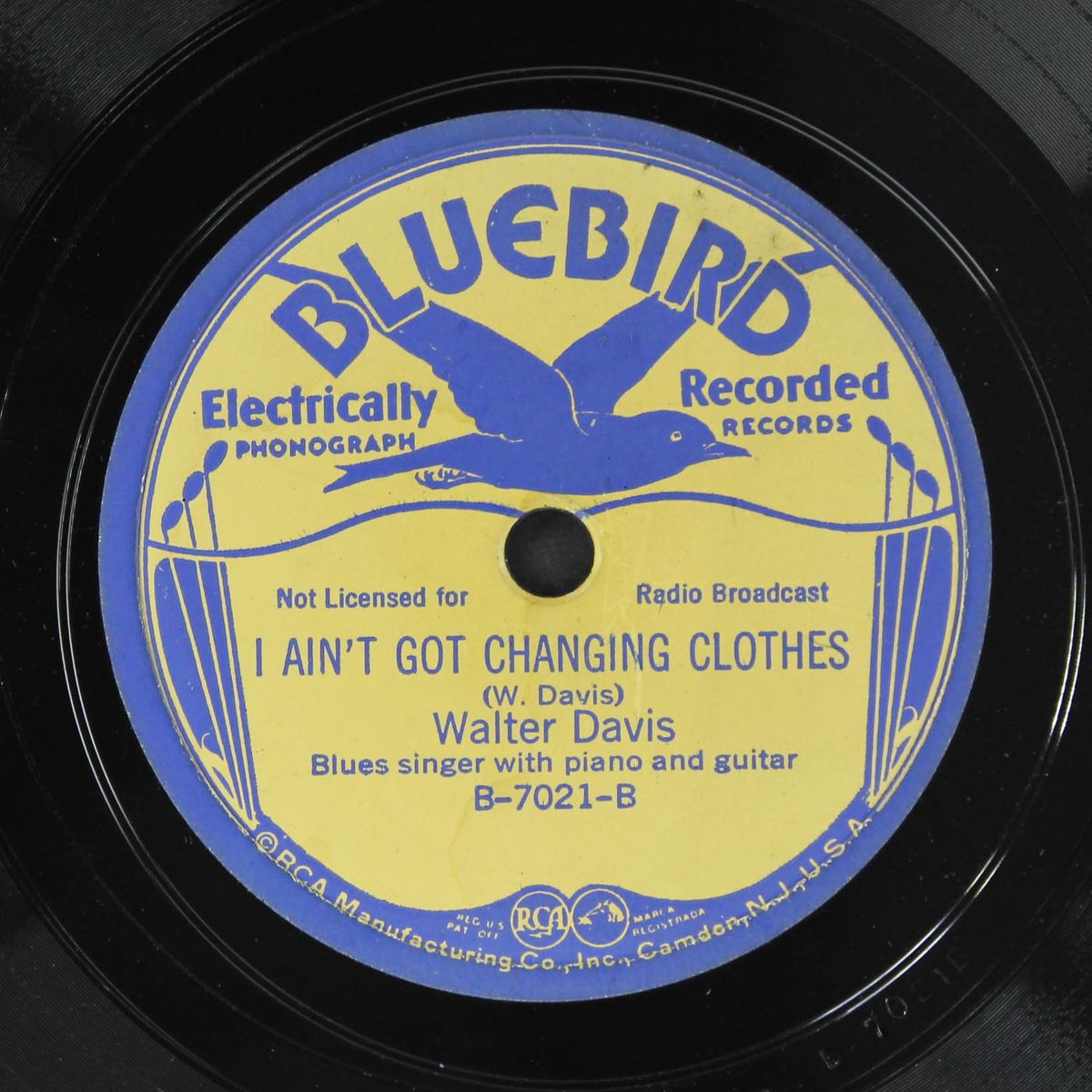 fifth avenue / i ain't got no changing clothes by WALTER DAVIS