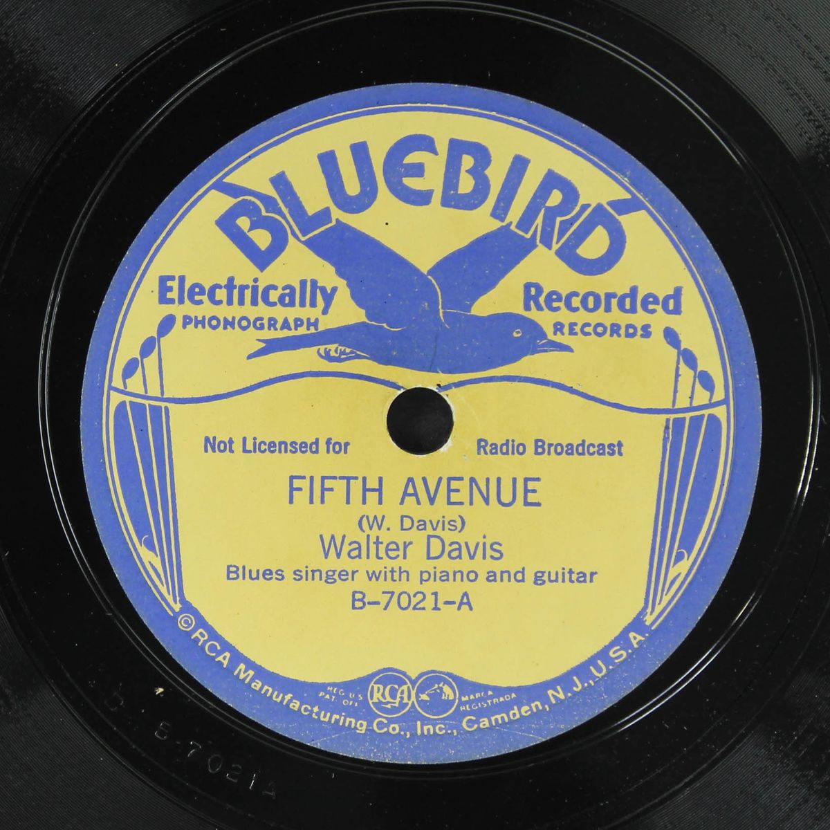 fifth avenue / i ain't got no changing clothes by WALTER DAVIS
