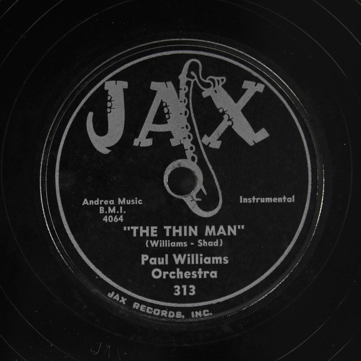 shame, shame, shame / the thin man by PAUL WILLIAMS