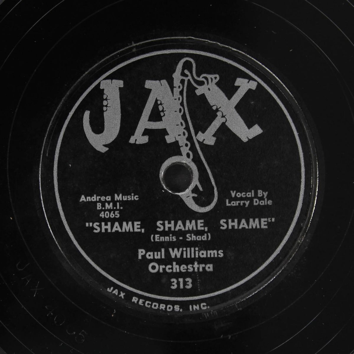 shame, shame, shame / the thin man by PAUL WILLIAMS