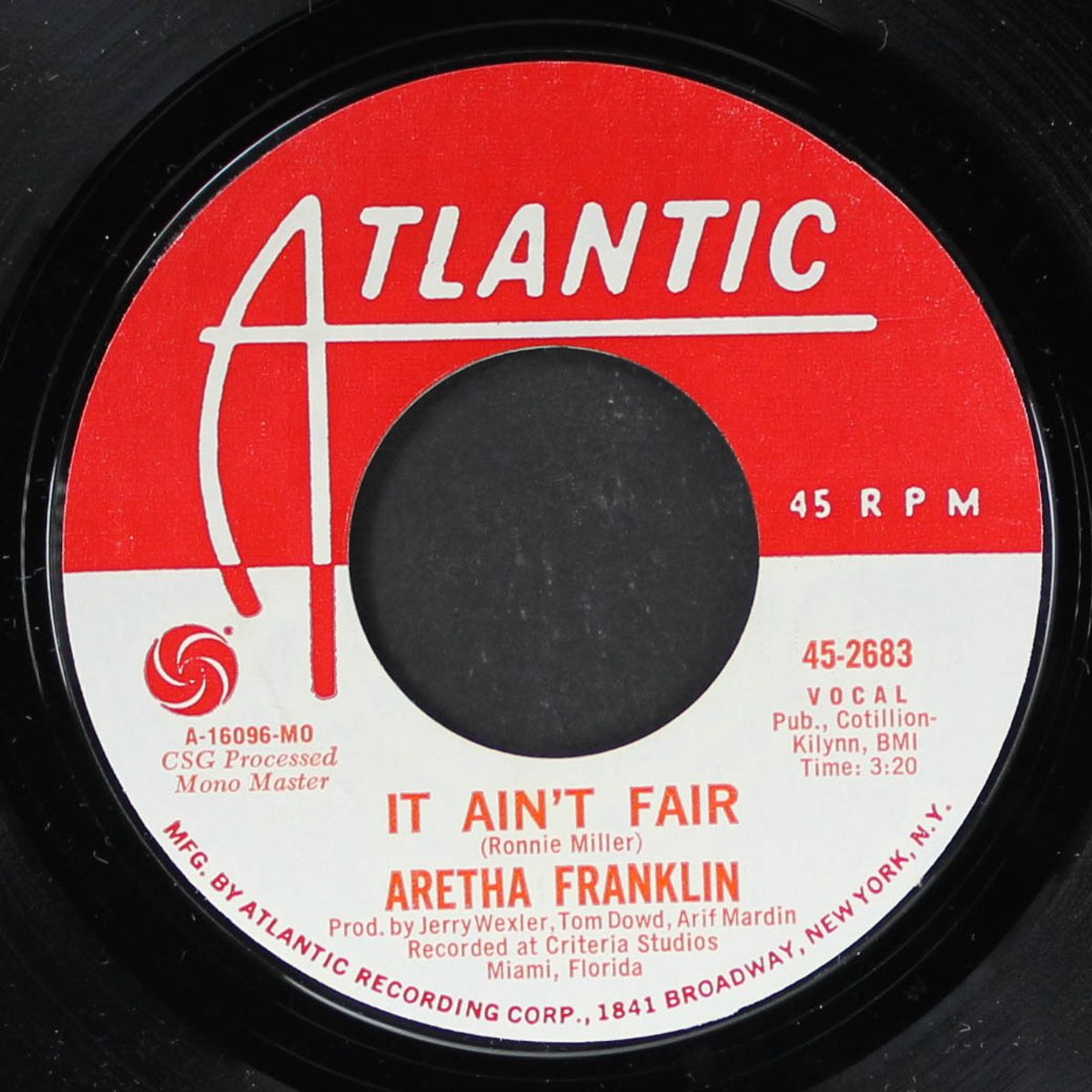 eleanor rigby / it ain't fair by ARETHA FRANKLIN