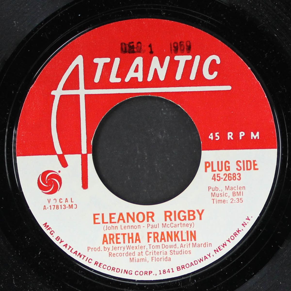 eleanor rigby / it ain't fair by ARETHA FRANKLIN