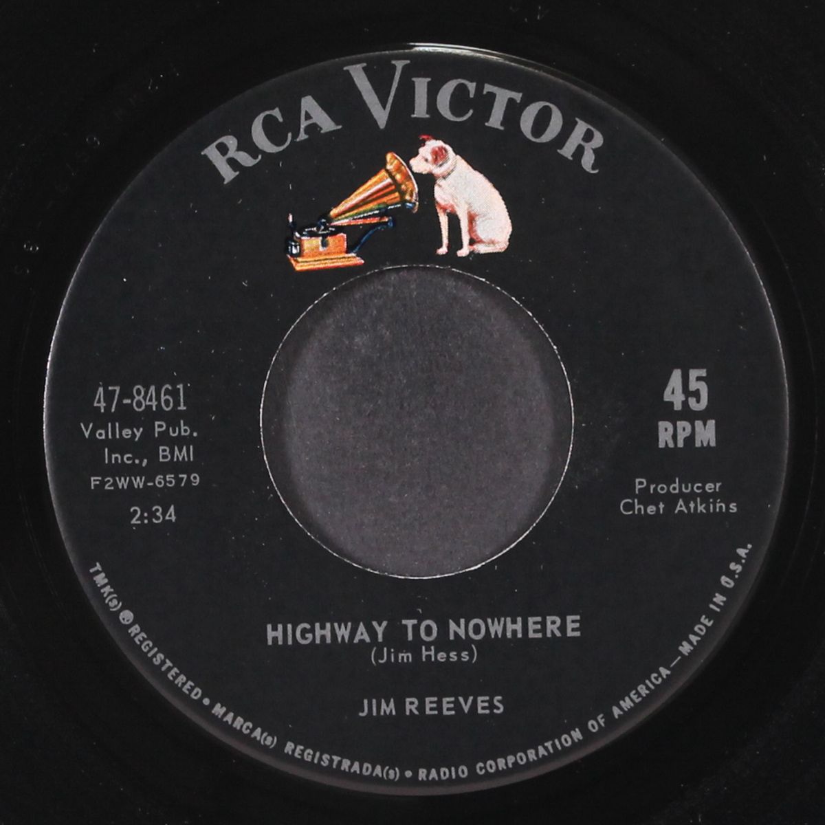 highway to nowhere by JIM REEVES