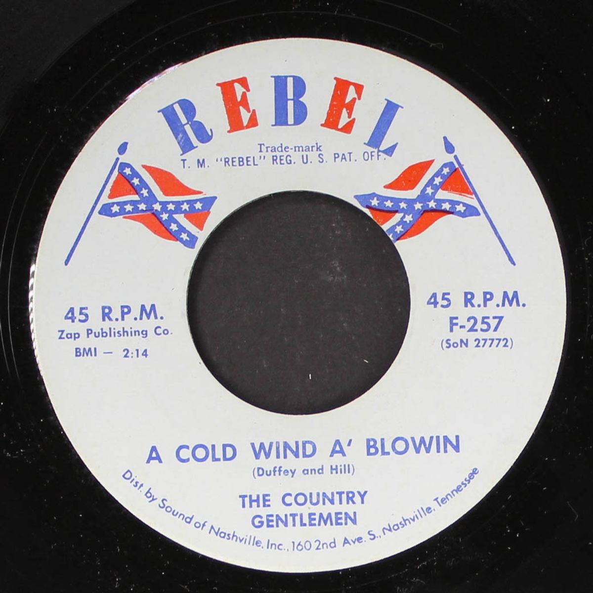 this world's no place to live / a cold wind a' blowin' by COUNTRY GENTLEMEN