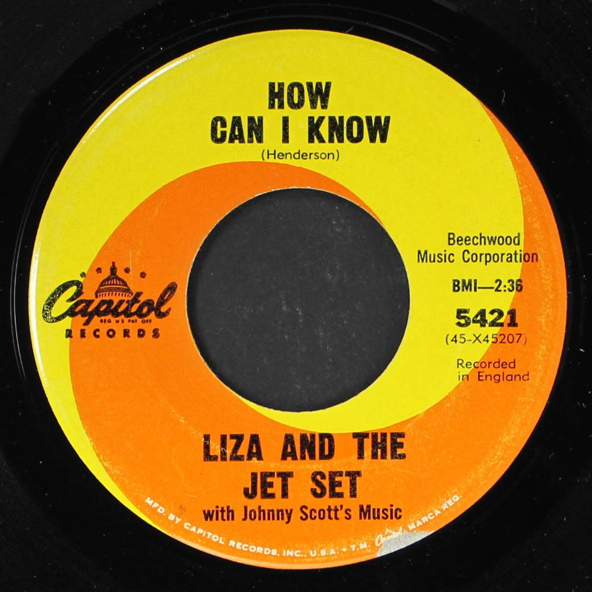 dancing yet / how can i know by LIZA & THE JET SET