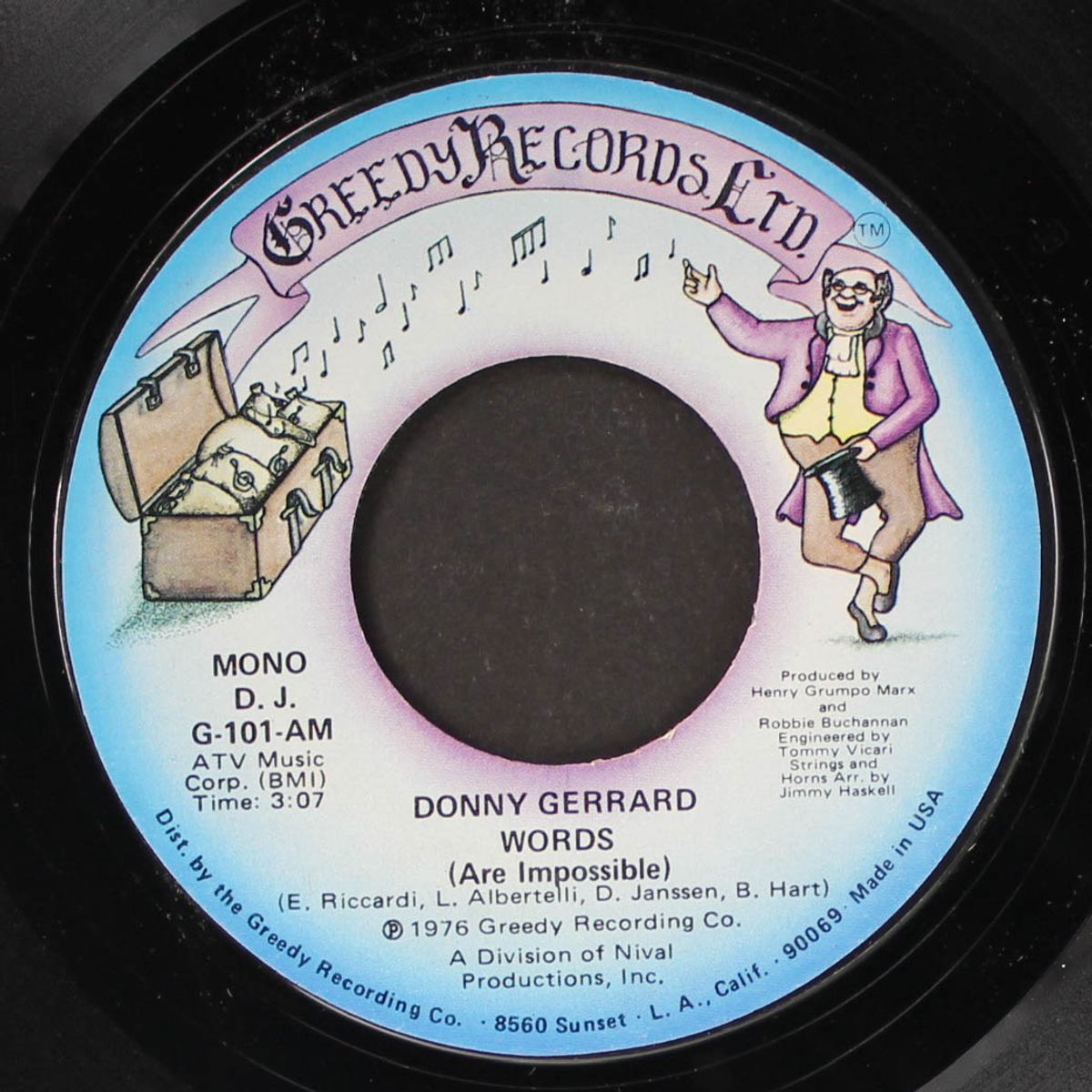 words (are impossible) / mono by DONNY GERRARD