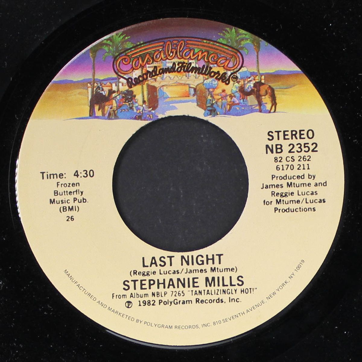 last night / wailin' by STEPHANIE MILLS