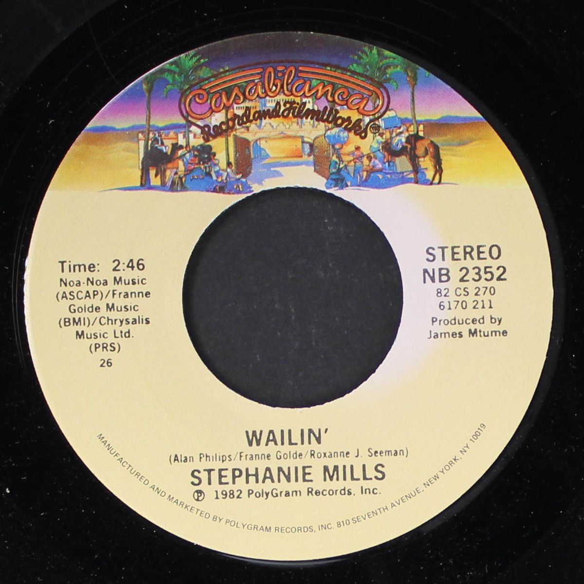 last night / wailin' by STEPHANIE MILLS