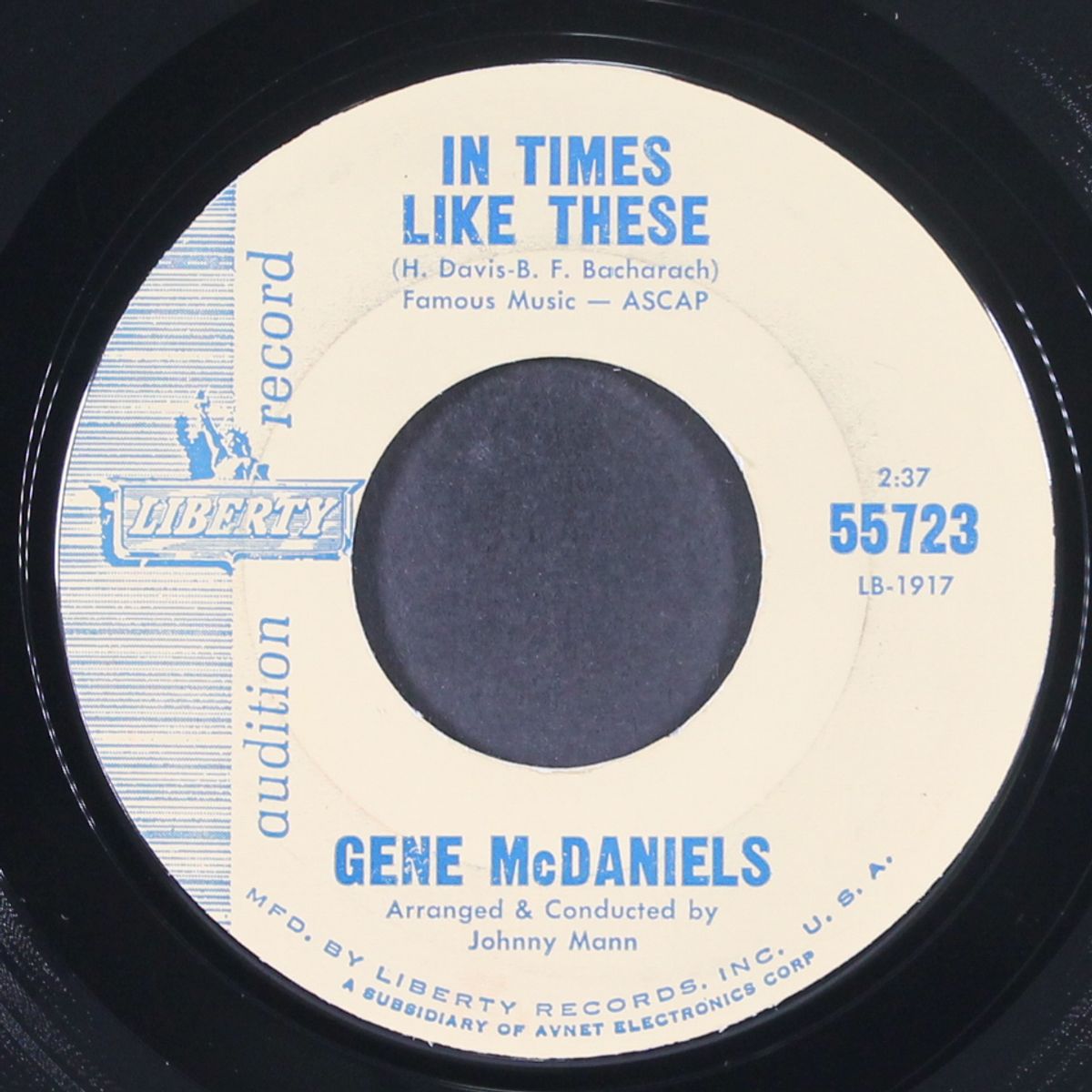 in times like these by GENE MCCDANIELS
