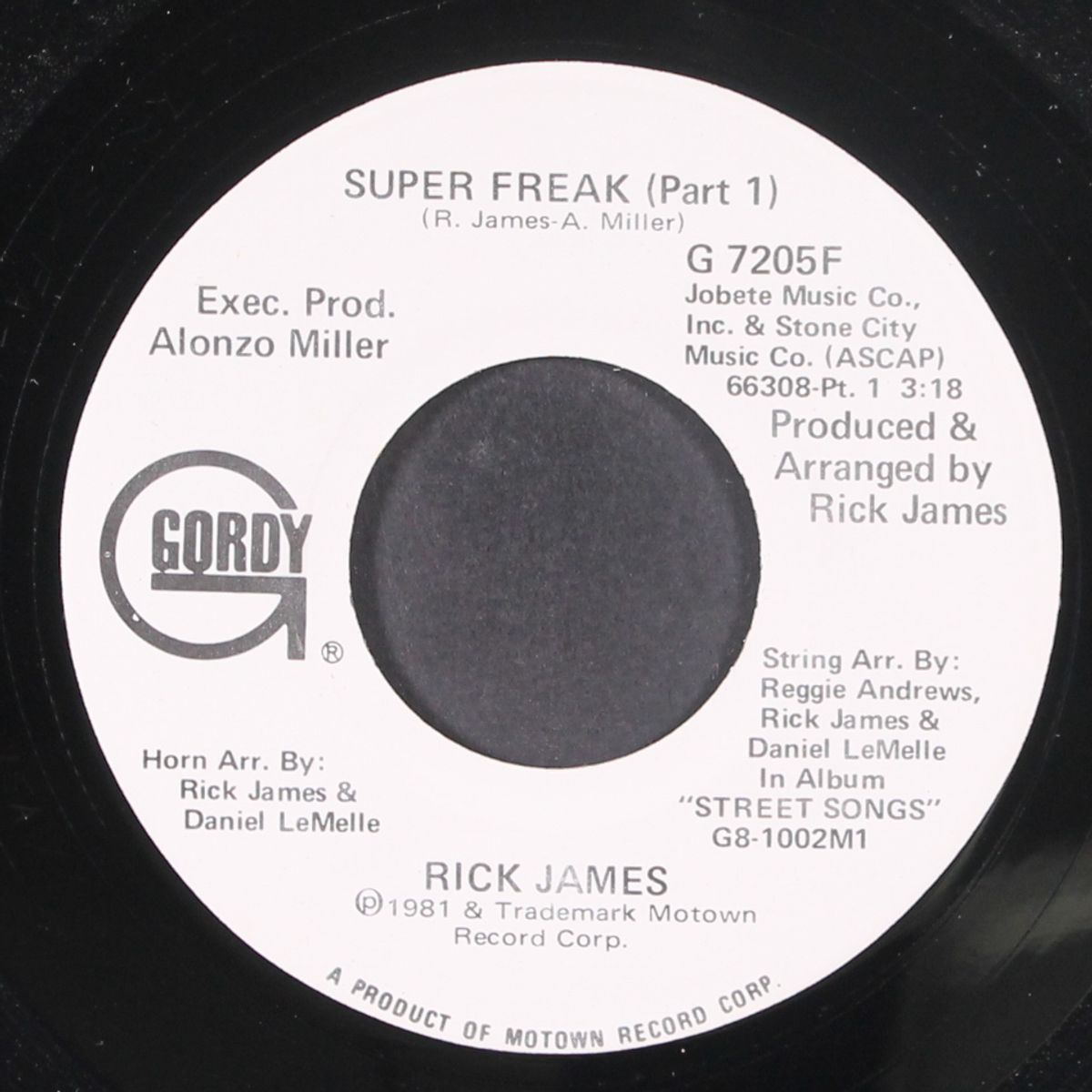 super freak / same by RICK JAMES