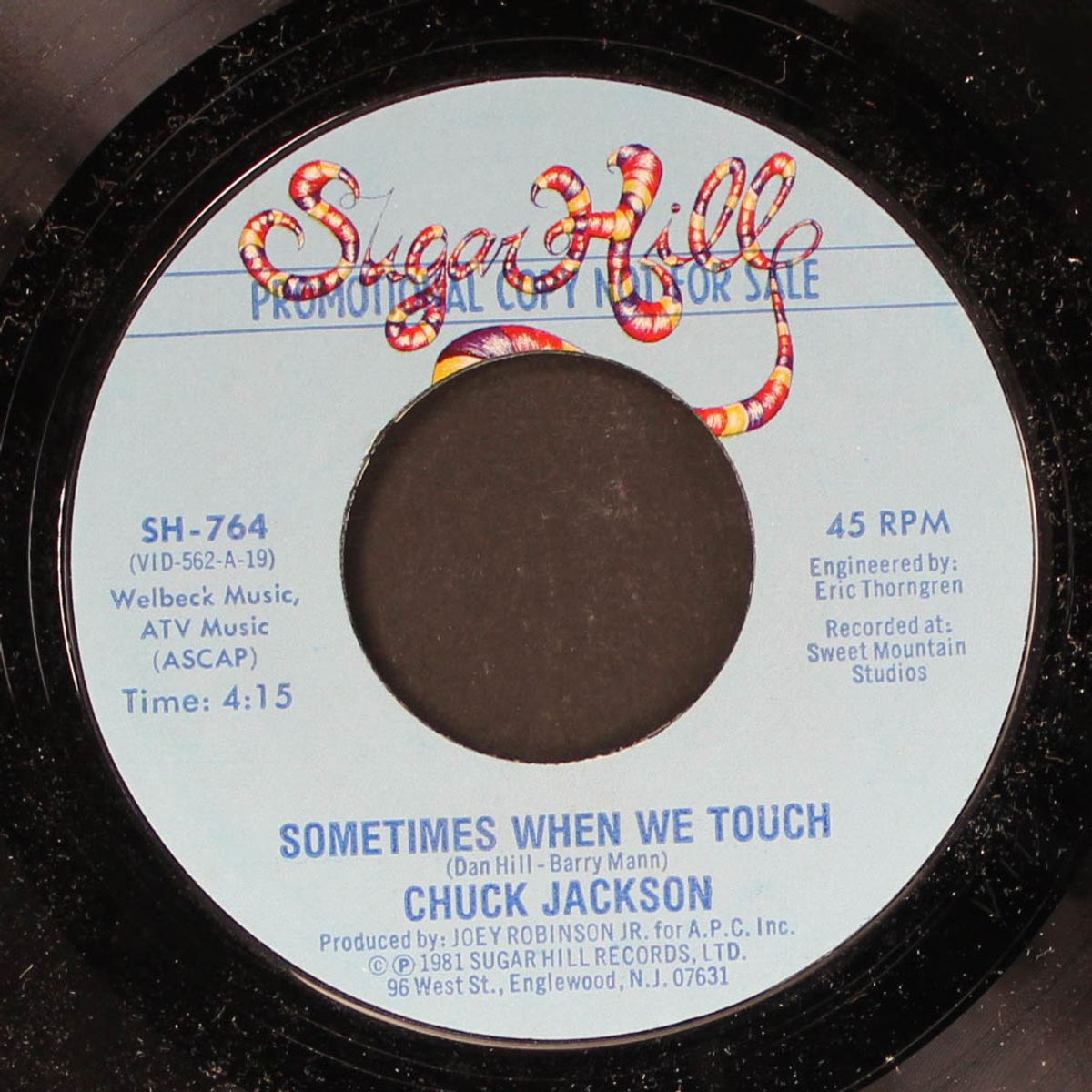 sometimes when we touch by CHUCK JACKSON