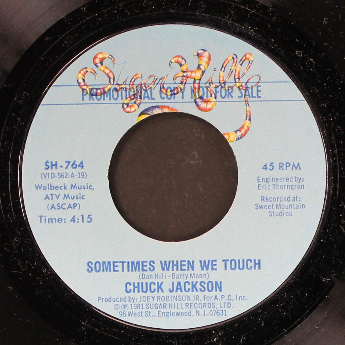sometimes when we touch by CHUCK JACKSON