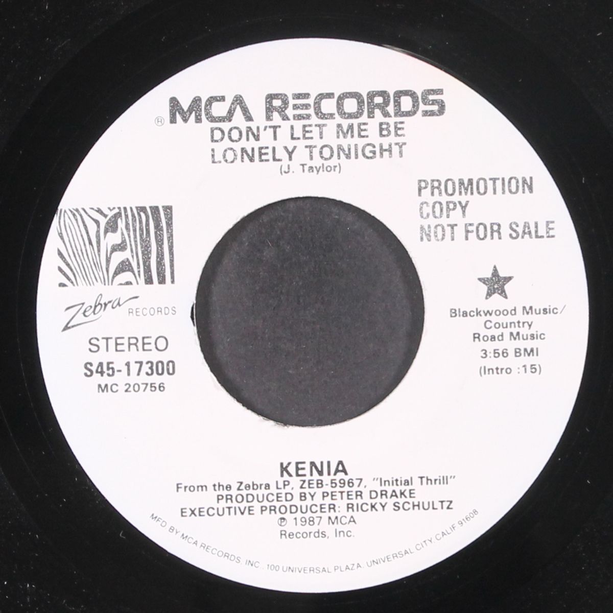 don't let me be lonely tonight / same by KENIA
