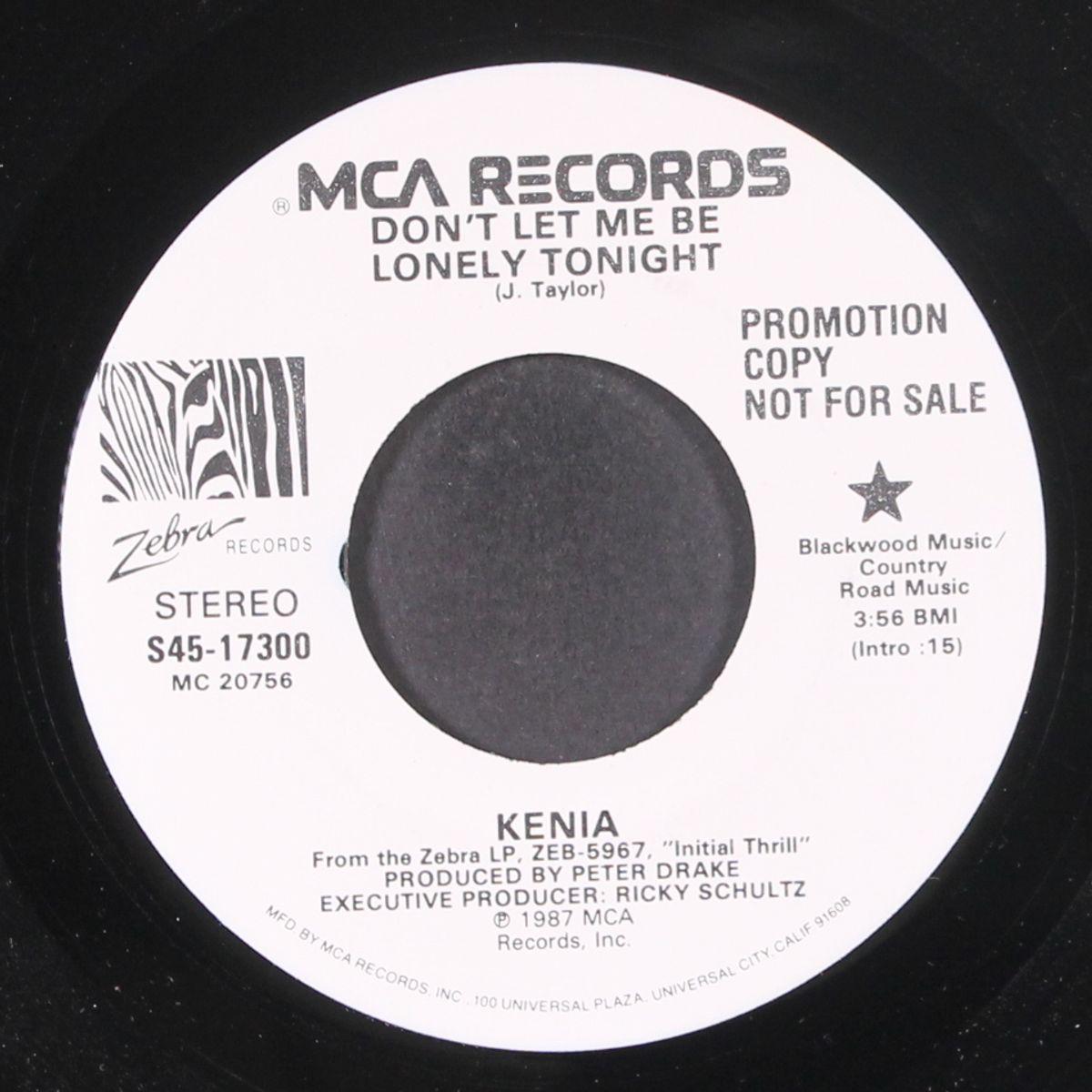 don't let me be lonely tonight / same by KENIA