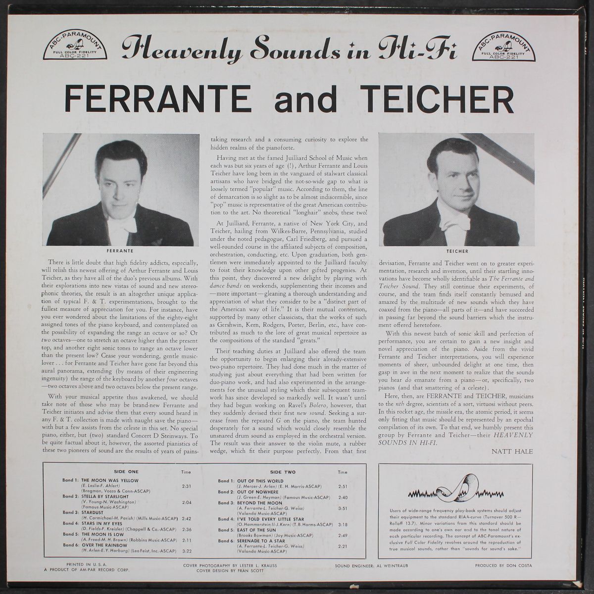 heavenly sounds by FERRANTE & TEICHER