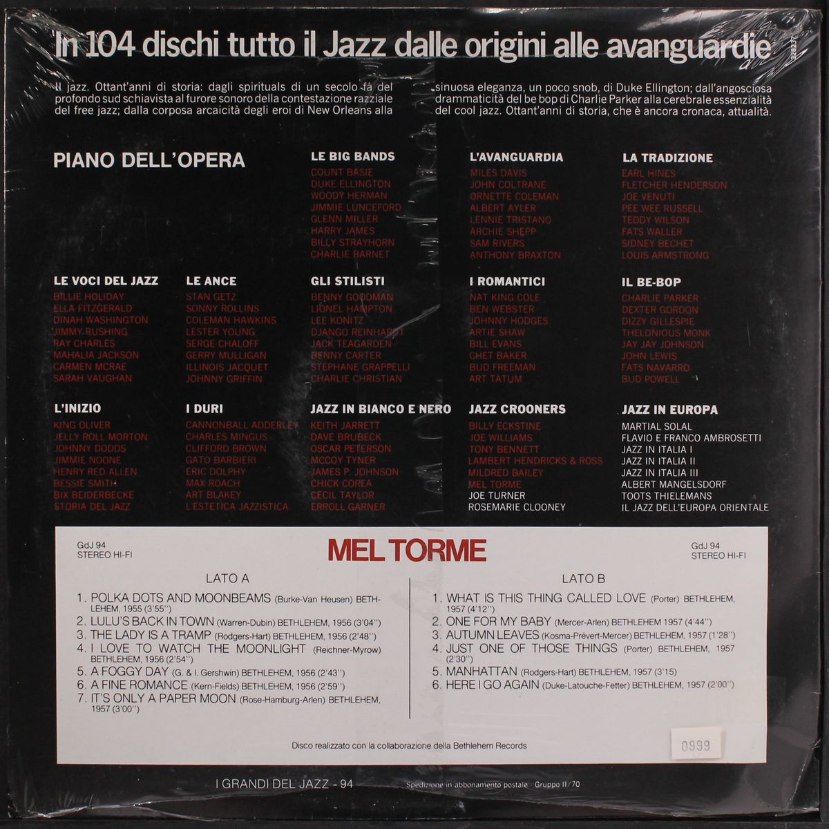 mel torme by MEL TORME