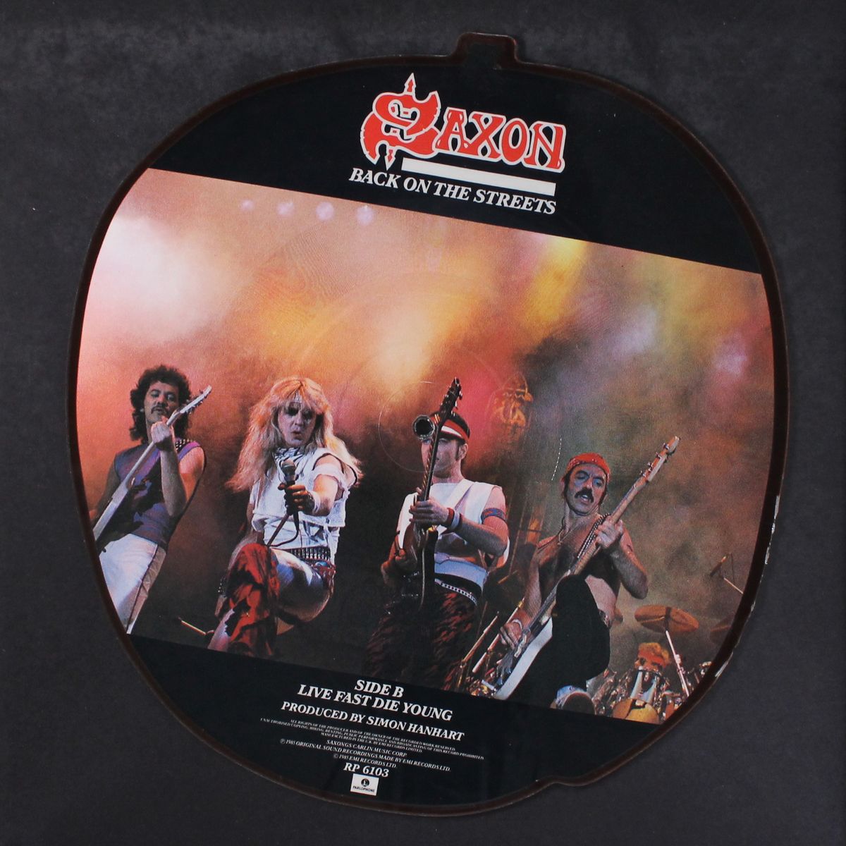 back on the streets by SAXON