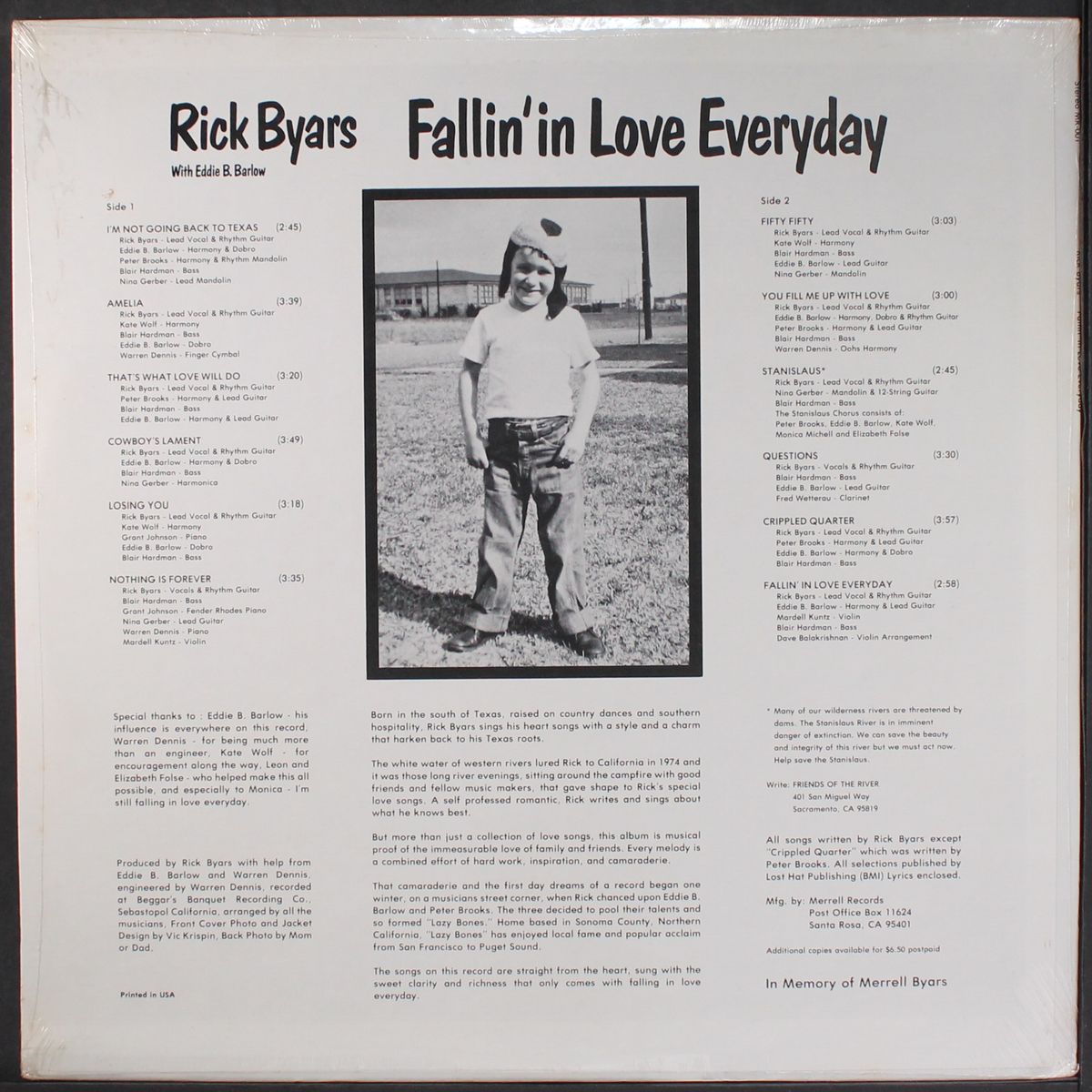 fallin' in love everyday by RICK BYARS