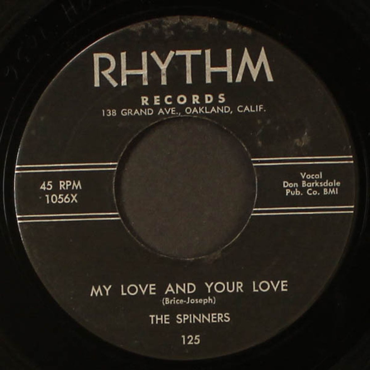 my love and your love / marvella by SPINNERS