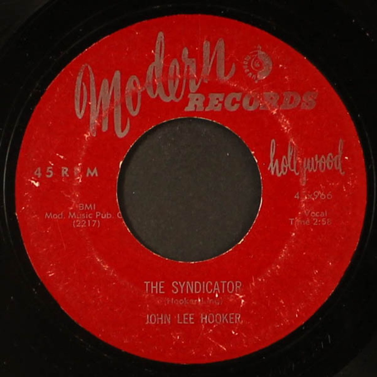 the syndicator / hug and squeeze by JOHN LEE HOOKER