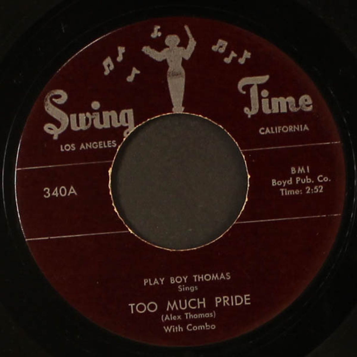 no doubt about it / too much pride by PLAY BOY THOMAS