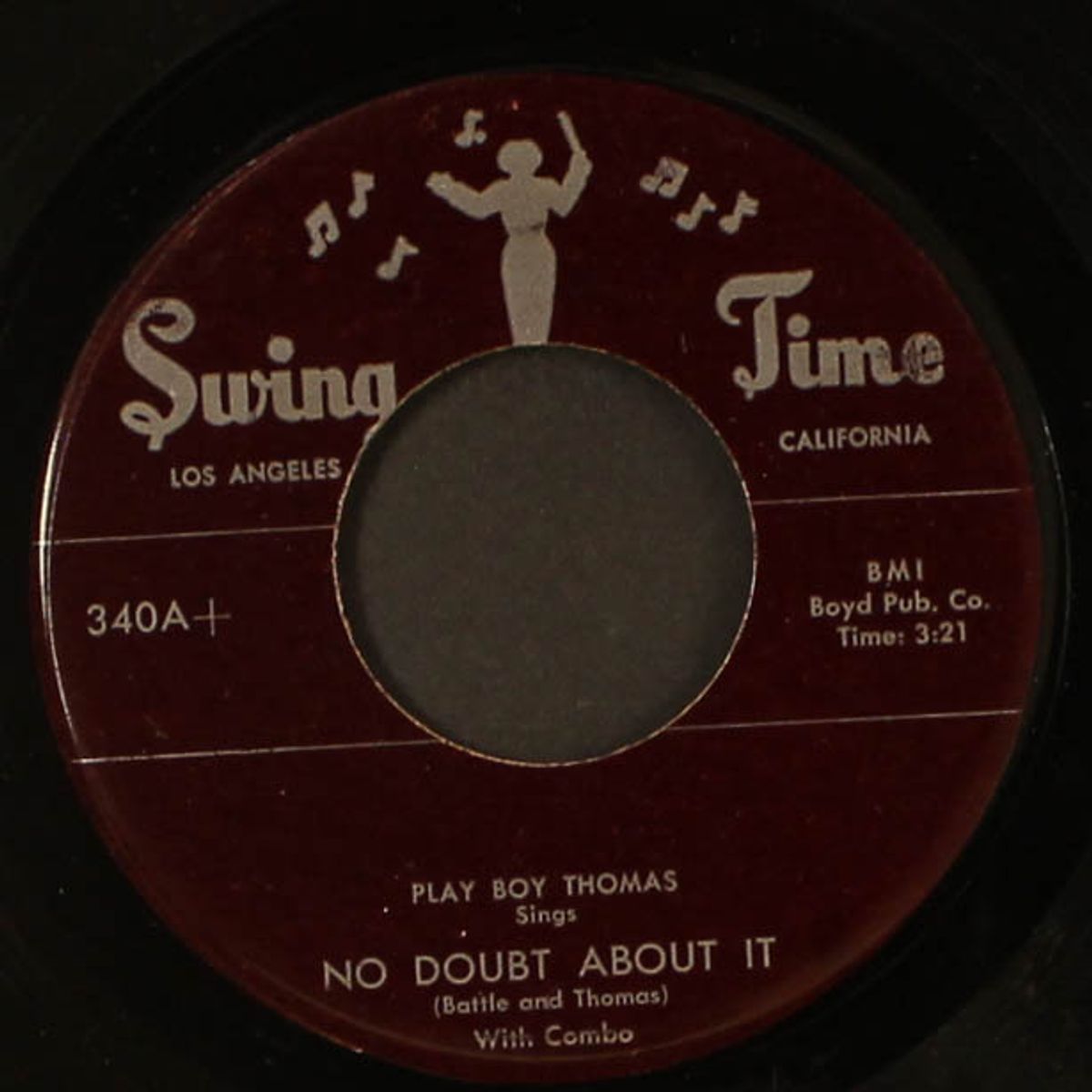 no doubt about it / too much pride by PLAY BOY THOMAS
