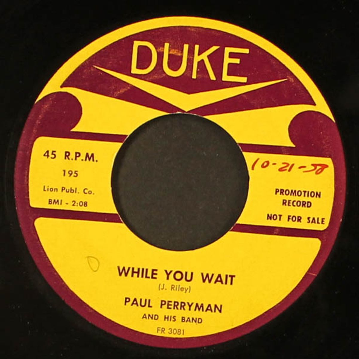 while you wait / close to you by PAUL PERRYMAN