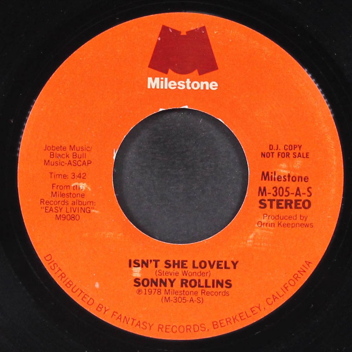 isn't she lovely / arroz con pollo by SONNY ROLLINS