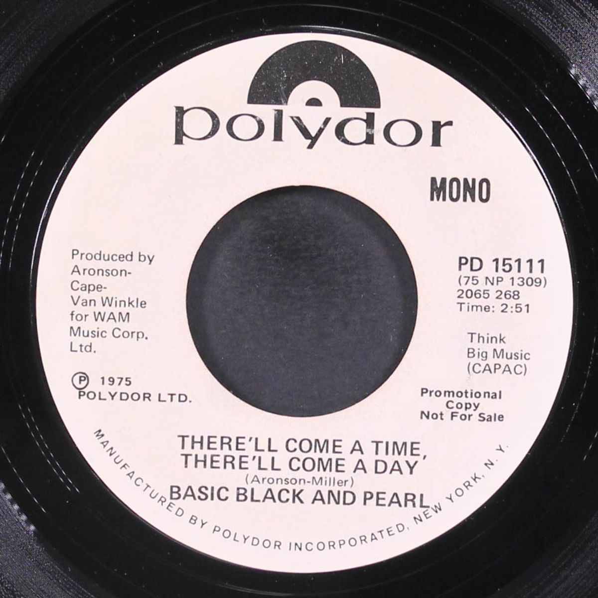 there'll come a time, there'll come a day / mono by BASIC BLACK AND PEARL