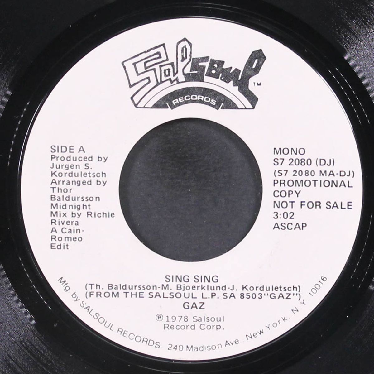 sing sing / indian gaz by GAZ