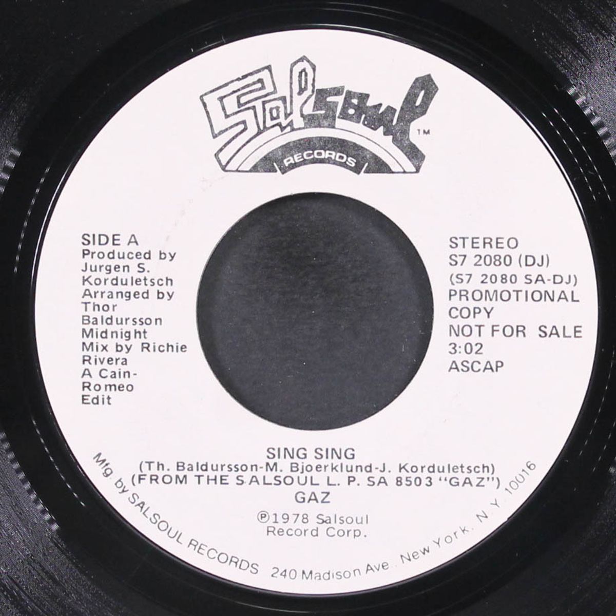 sing sing / indian gaz by GAZ