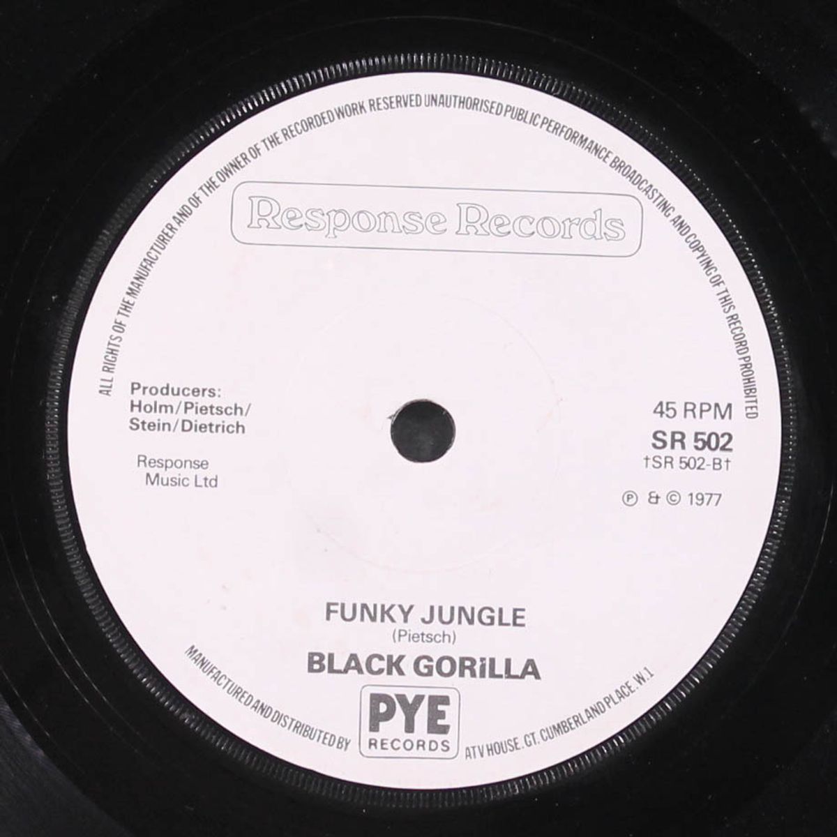 gimme dat banana / funky jungle by BLACK GORILLA