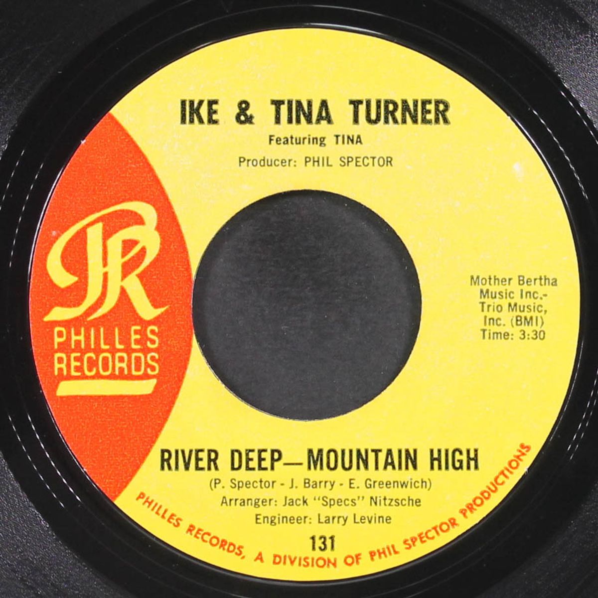 river deep - mountain high / i'll keep you happy by IKE & TINA TURNER