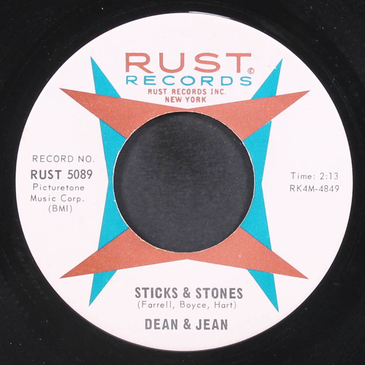 sticks & stones / in my way by DEAN & JEAN