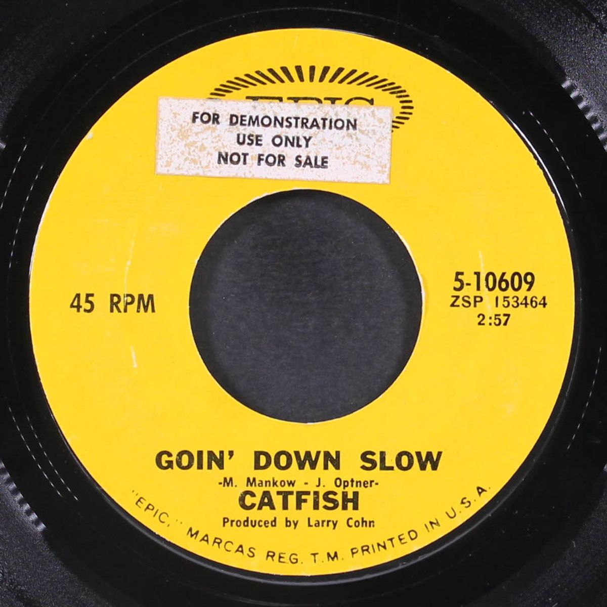 jump in the river / goin' down slow by CATFISH