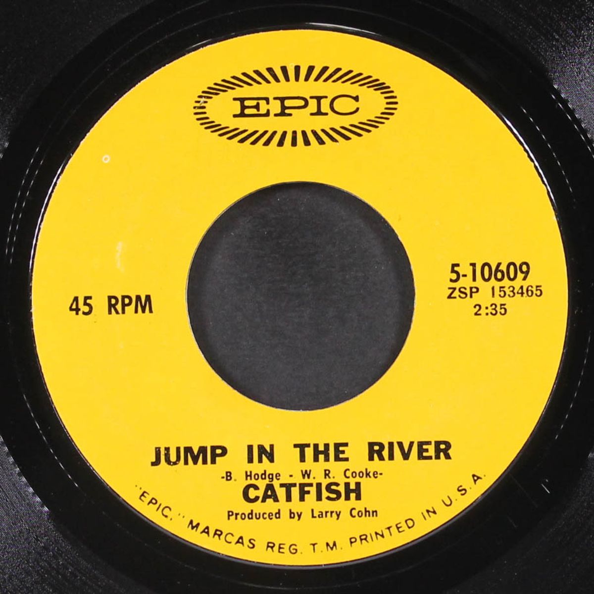 jump in the river / goin' down slow by CATFISH