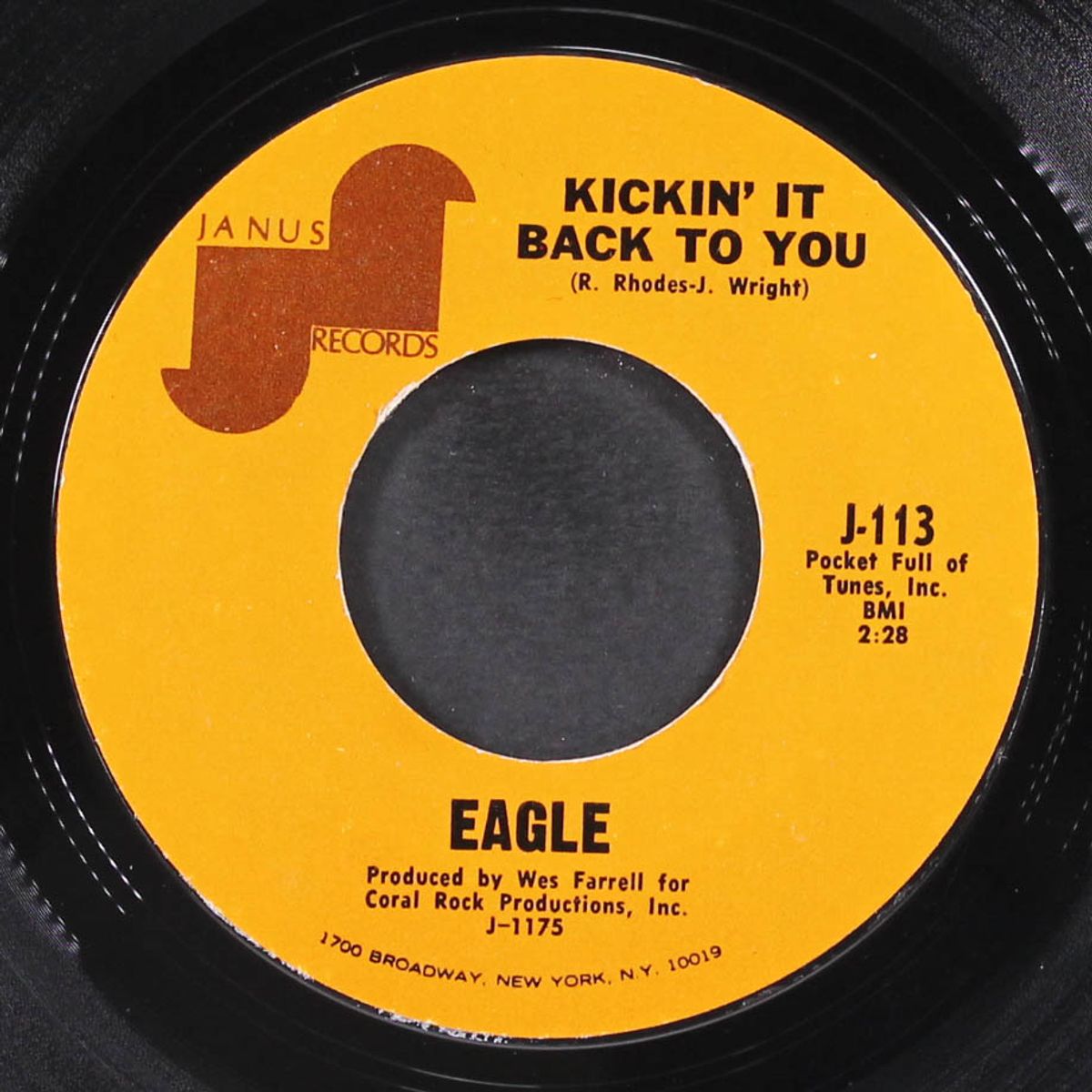 kickin' it back to you / come in, it's all for free by EAGLE