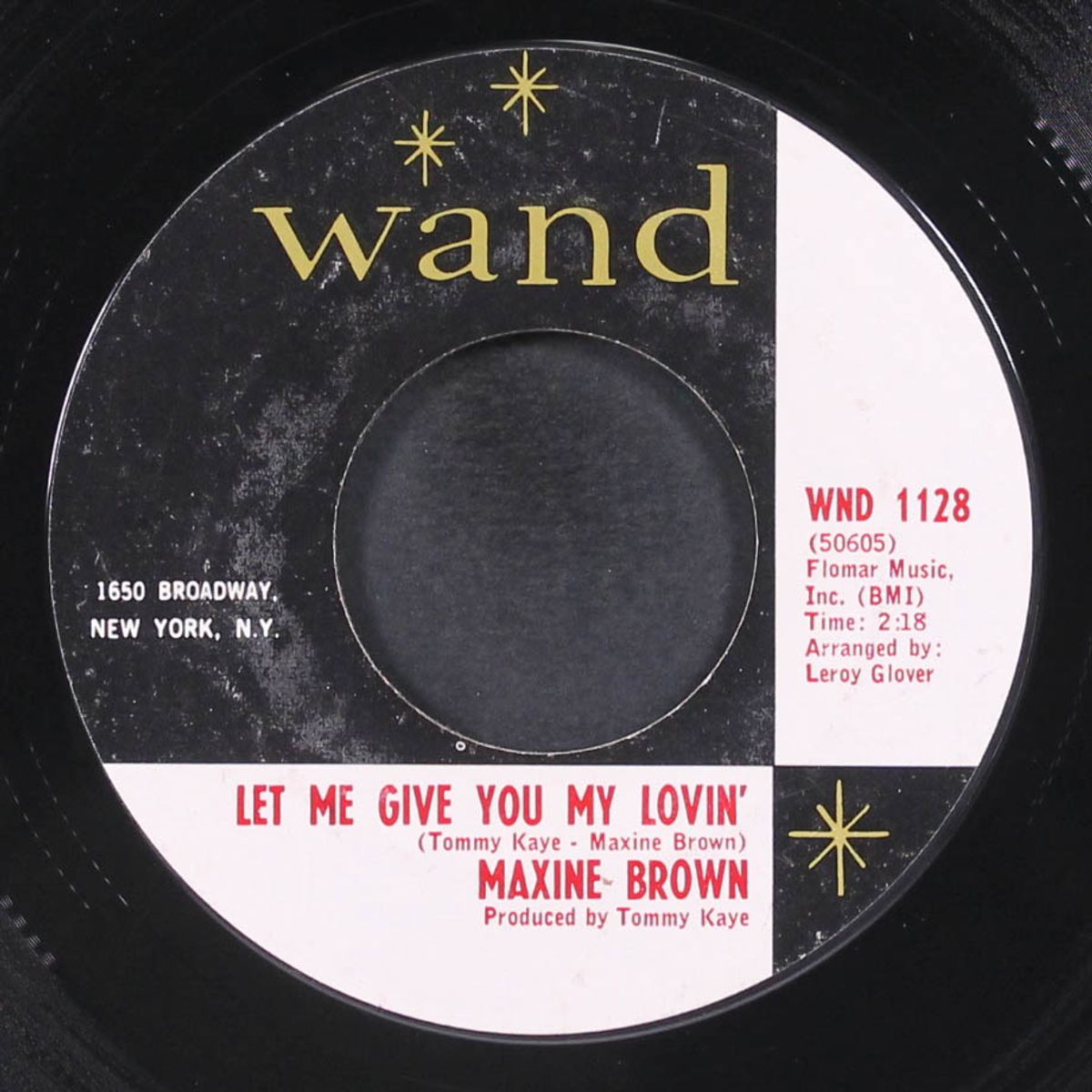 let me give you my lovin' by MAXINE BROWN