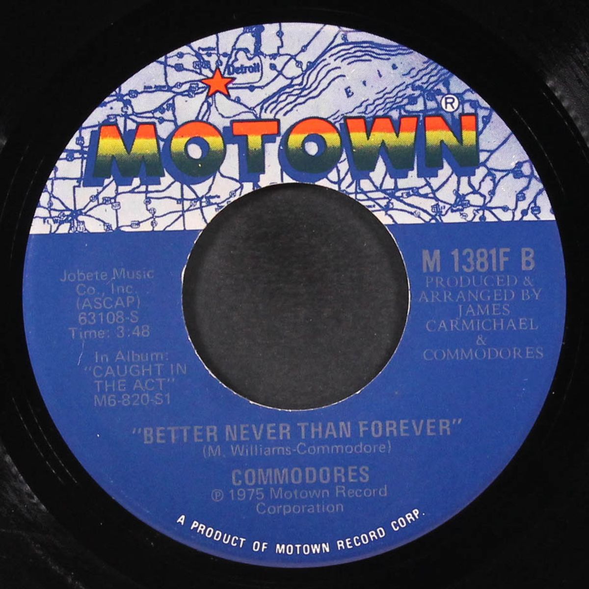 sweet love / better never than forever by COMMODORES