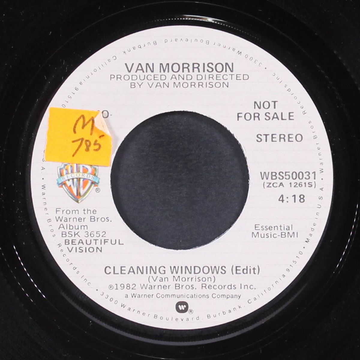 cleaning windows / mono by VAN MORRISON